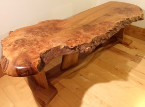 'Crotchet' Elm table