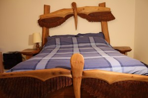 Winged Burr Elm Bed Front