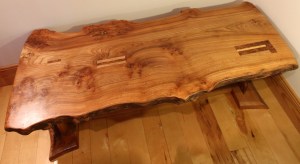 Trio Coffee table side view